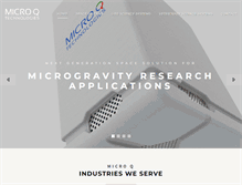 Tablet Screenshot of microq.com